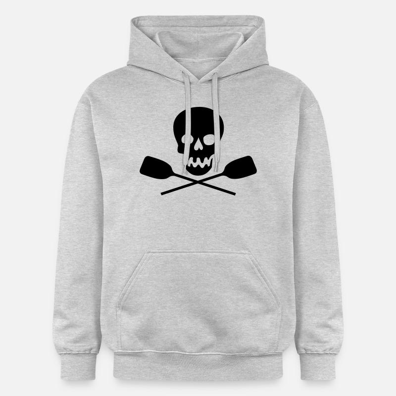 rangée - Sweat à capuche Softstyle® Gildan Unisexe - gris clair chiné