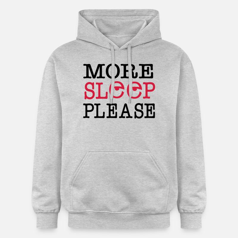 sleep - Sweat à capuche Softstyle® Gildan Unisexe - gris clair chiné