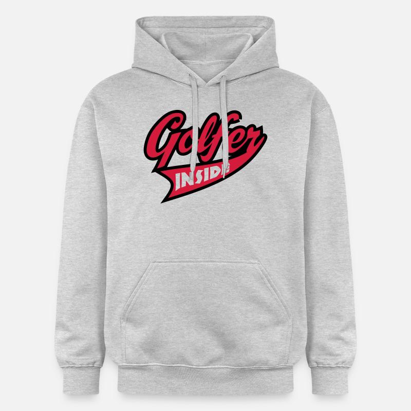 golf - Sweat à capuche Softstyle® Gildan Unisexe - gris clair chiné