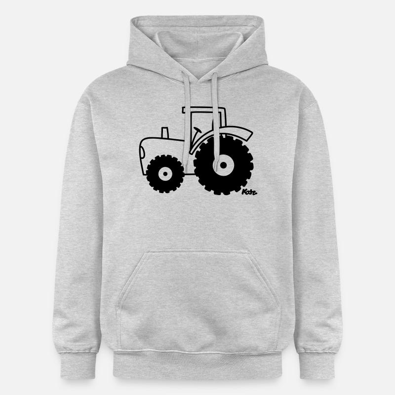 Auto - Sweat à capuche Softstyle® Gildan Unisexe - gris clair chiné