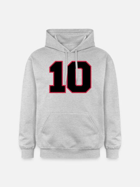 2cnumber10 - Gildan Unisex Softstyle® Midweight Hoodie - Hellgrau meliert