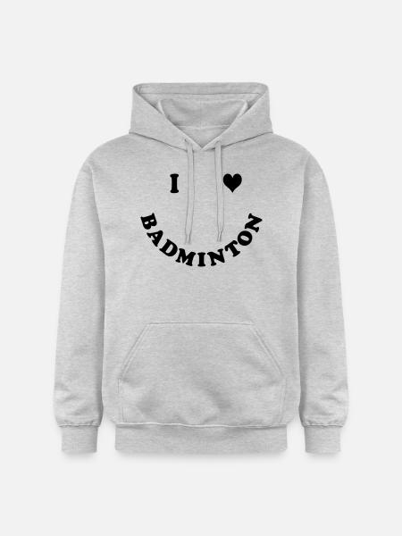 badminton - Gildan Unisex Softstyle® Midweight Hoodie - light heather grey