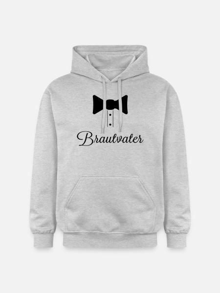 brautvater - Gildan Unisex Softstyle® Midweight Hoodie - Hellgrau meliert