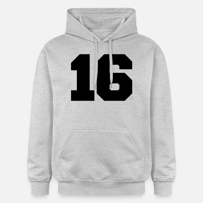 16 - Sweat à capuche Softstyle® Gildan Unisexe - gris clair chiné