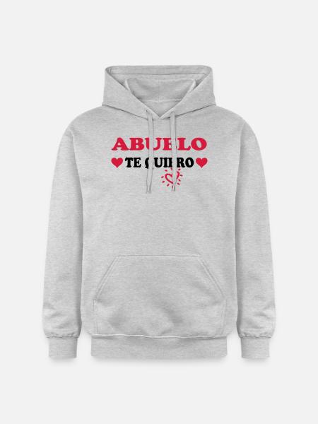 Abuelo te quiero - Gildan Unisex Softstyle® Midweight Hoodie - light heather grey
