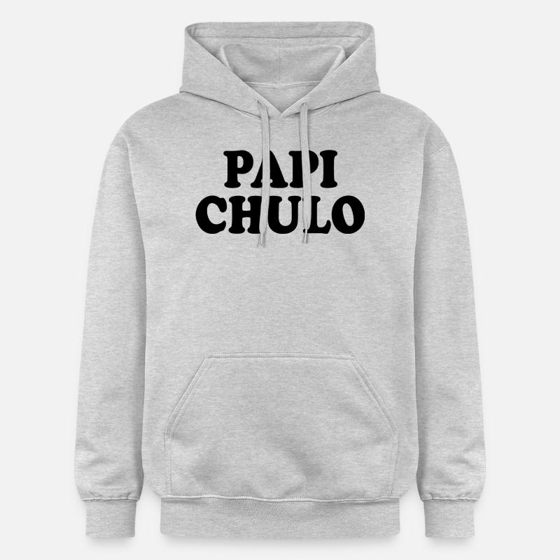 Papi chulo - Sweat à capuche Softstyle® Gildan Unisexe - gris clair chiné