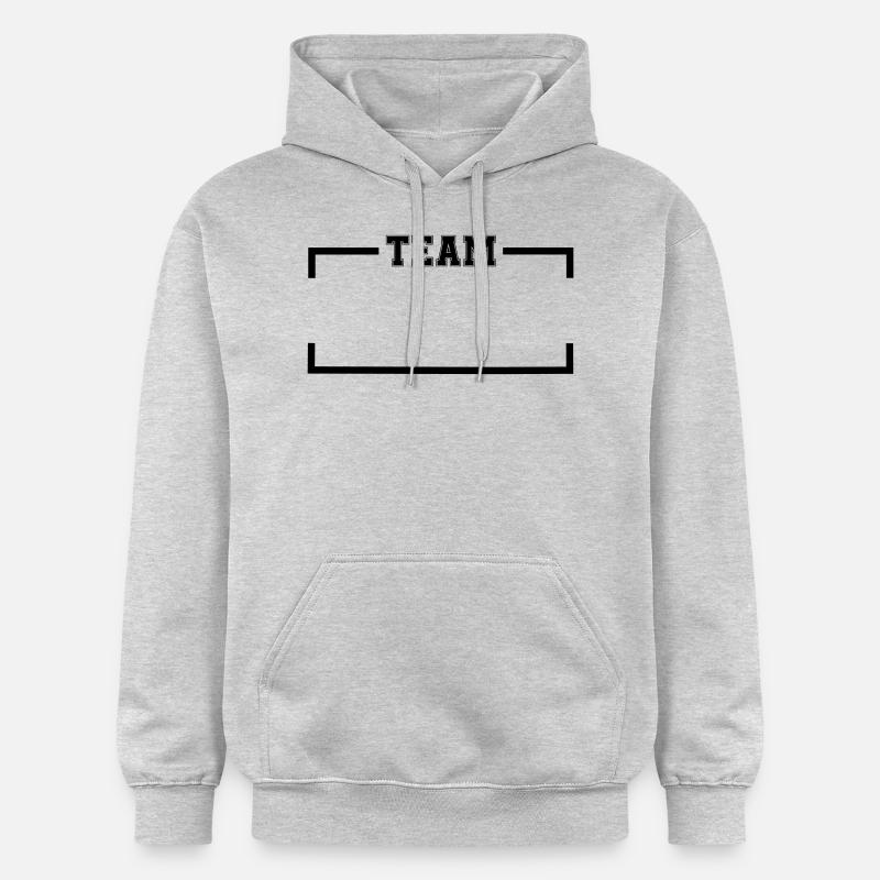 équipe - Sweat à capuche Softstyle® Gildan Unisexe - gris clair chiné