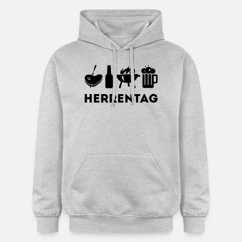 L'ascension de Seigneur - Sweat à capuche Softstyle® Gildan Unisexe - gris clair chiné