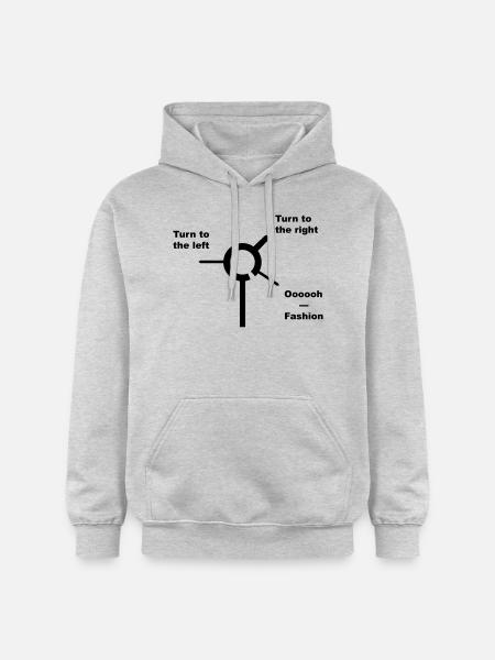 Bowies Roundabout - Gildan Unisex Softstyle® Midweight Hoodie - Hellgrau meliert