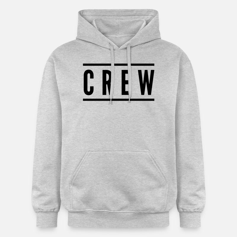 équipage - Sweat à capuche Softstyle® Gildan Unisexe - gris clair chiné