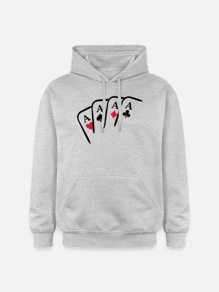 play games - Gildan Unisex Softstyle® Midweight Hoodie - light heather grey