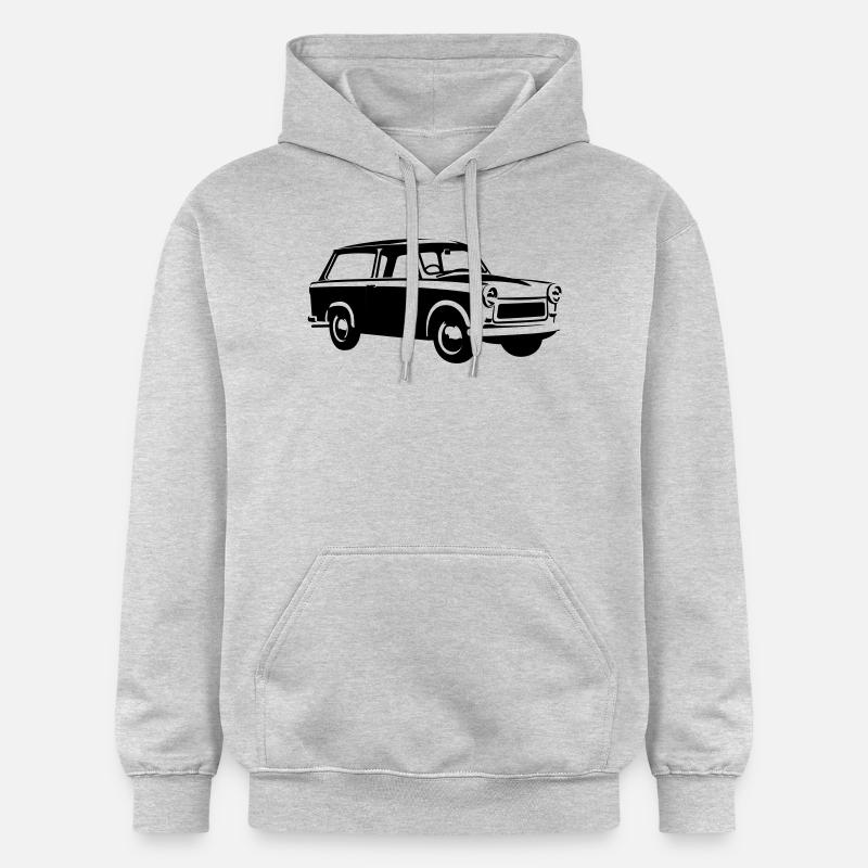  601 Kombi - Sweat à capuche Softstyle® Gildan Unisexe - gris clair chiné
