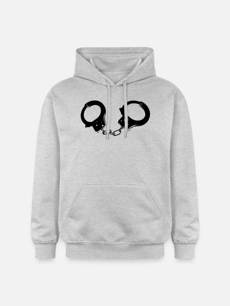 handcuffs - Gildan Unisex Softstyle® Midweight Hoodie - light heather grey