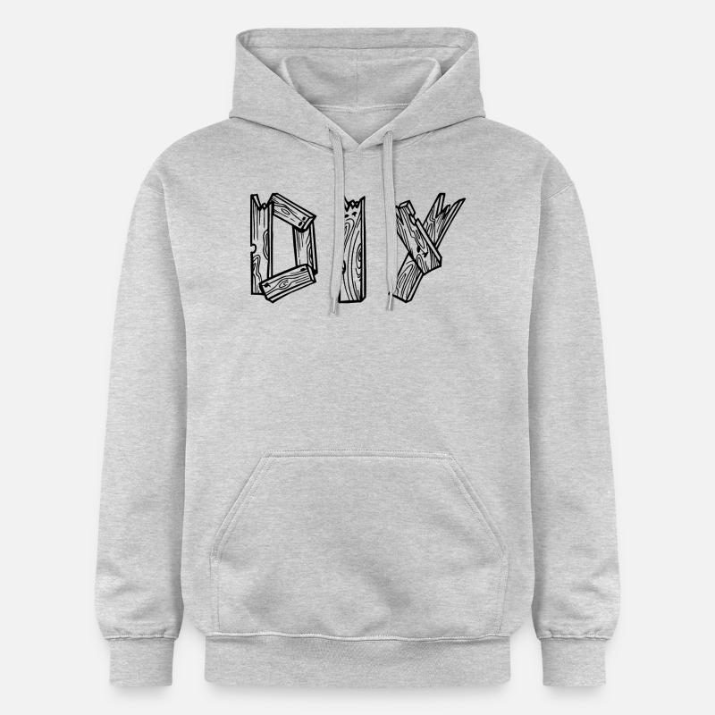 bricolage - faites-le vous-même - Sweat à capuche Softstyle® Gildan Unisexe - gris clair chiné