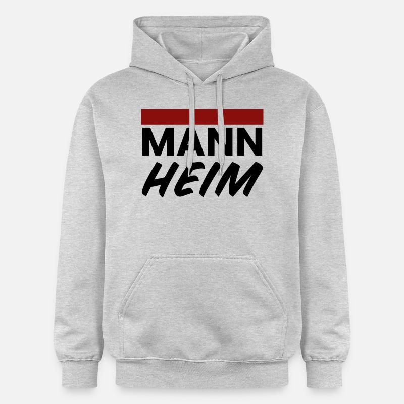 Mannheim Monnem - Sweat à capuche Softstyle® Gildan Unisexe - gris clair chiné