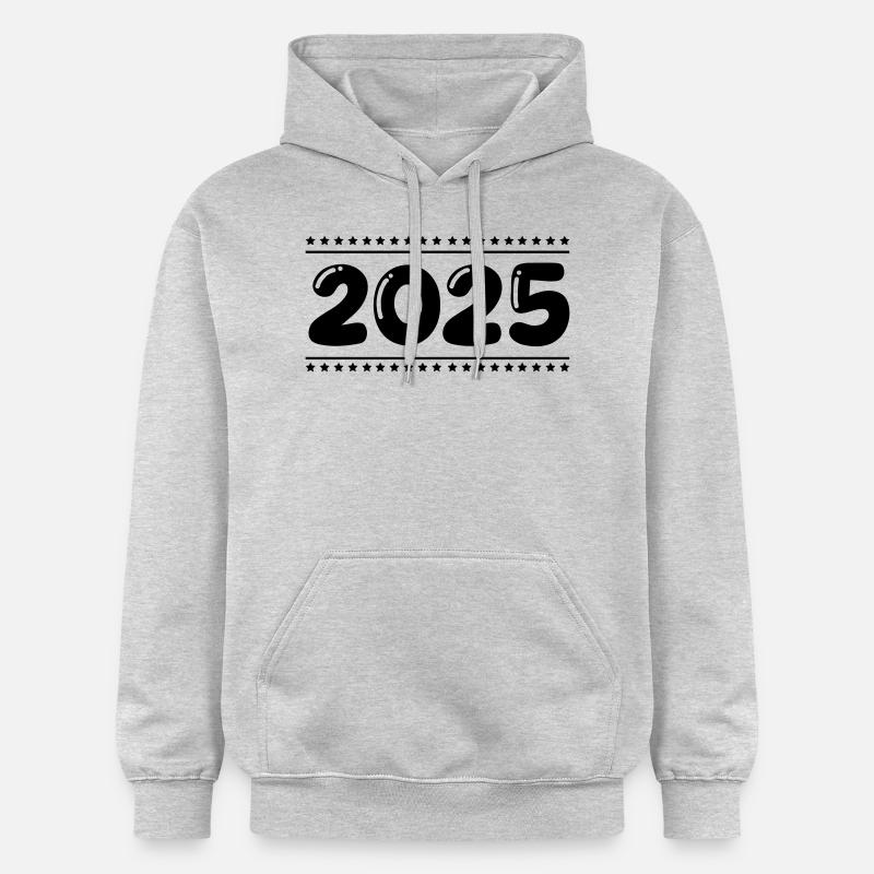 2025 - Sweat à capuche Softstyle® Gildan Unisexe - gris clair chiné