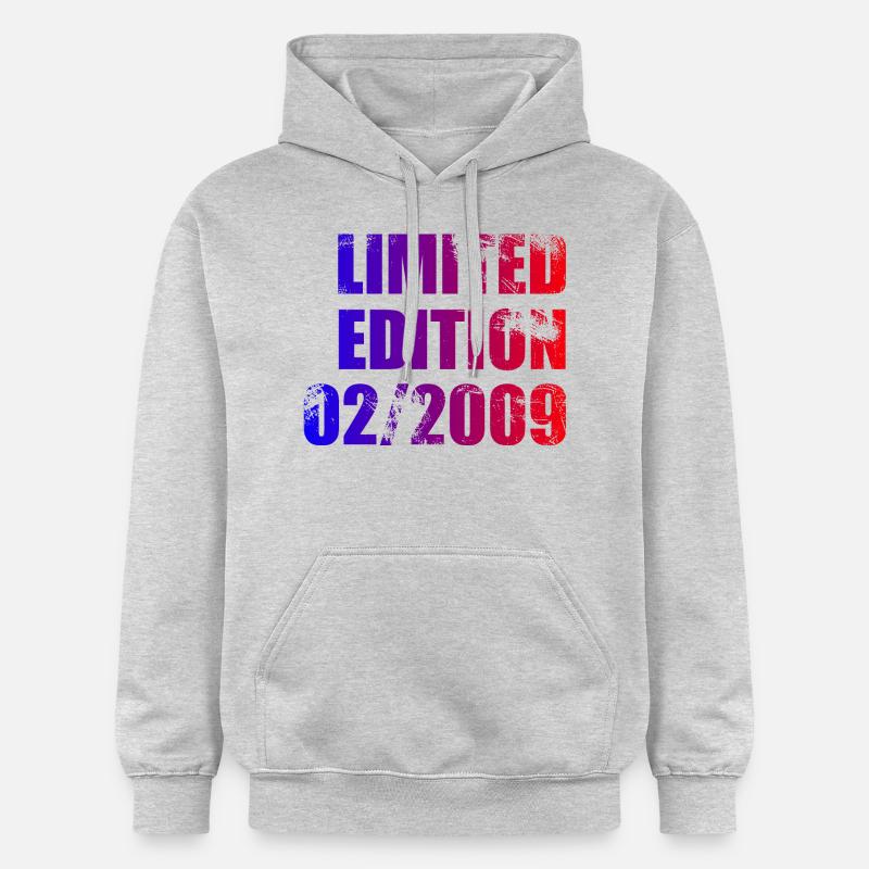 16ème Anniversaire Edition Limitée 02/2009 - Sweat à capuche Softstyle® Gildan Unisexe - gris clair chiné