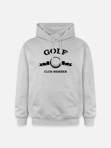 Golf Club Member - Gildan Unisex Softstyle® Midweight Hoodie - light heather grey