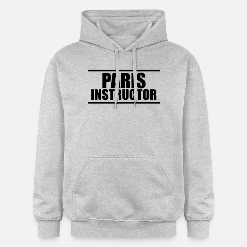 Paris Instructor - Sweat à capuche Softstyle® Gildan Unisexe - gris clair chiné