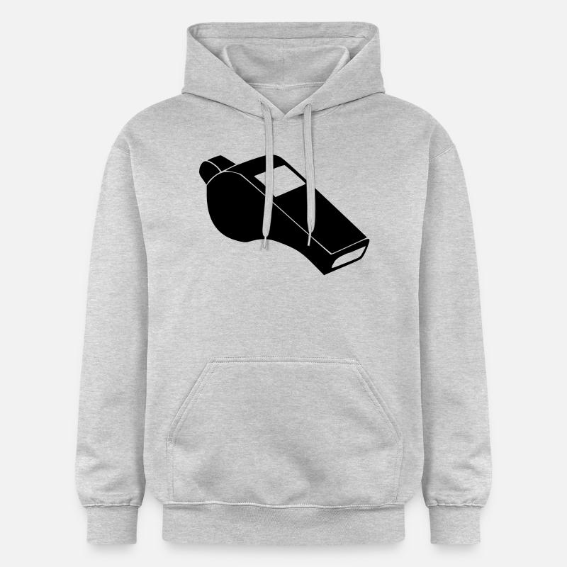 Siffler, siffler - Sweat à capuche Softstyle® Gildan Unisexe - gris clair chiné
