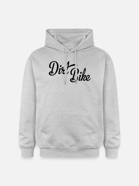 dirt bike - Gildan Unisex Softstyle® Midweight Hoodie - Hellgrau meliert