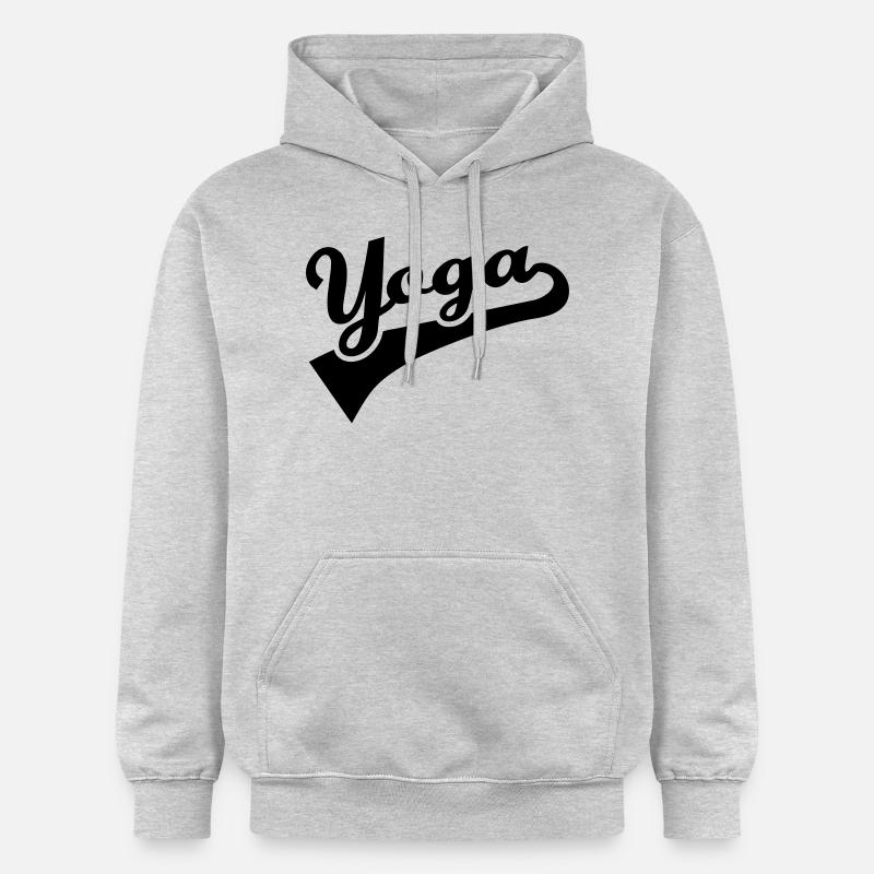 Yoga - Sweat à capuche Softstyle® Gildan Unisexe - gris clair chiné