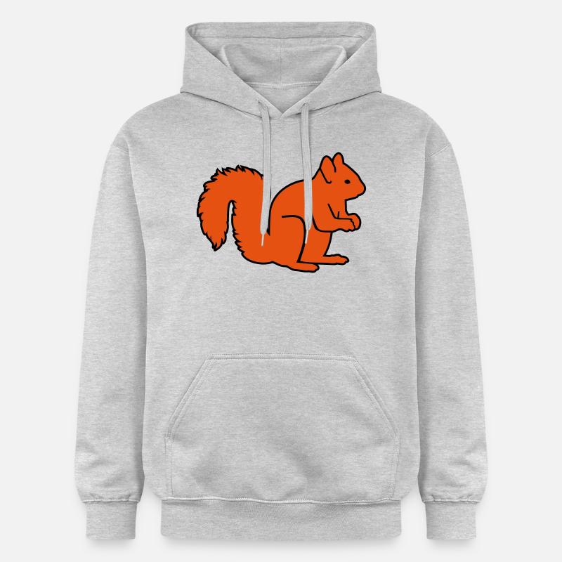 Squirrel - Gildan Unisex Softstyle® Midweight Hoodie - light heather grey
