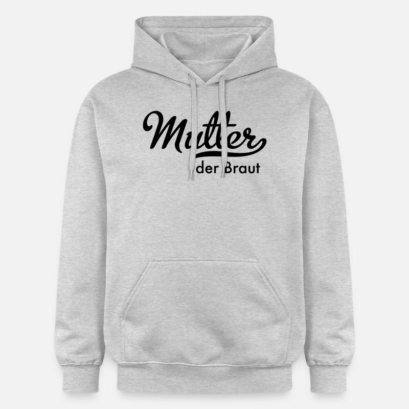 Mutter der Braut - Gildan Unisex Softstyle® Midweight Hoodie - Hellgrau meliert