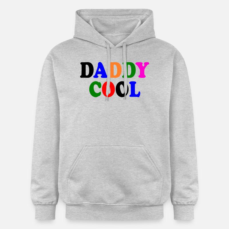 Daddy cool - Sweat à capuche Softstyle® Gildan Unisexe - gris clair chiné