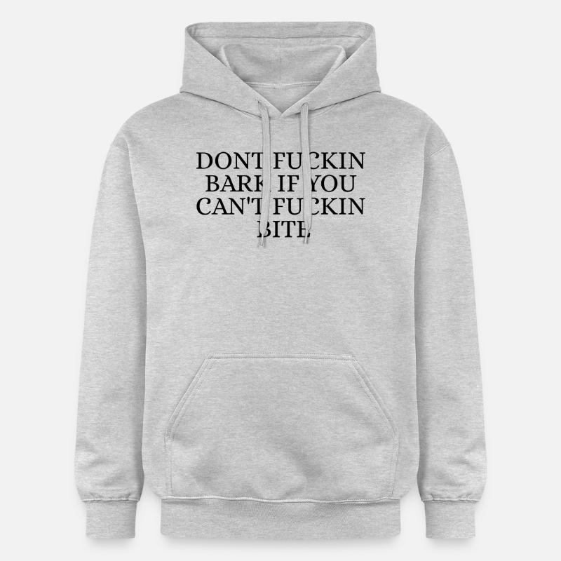 Bark - Sweat à capuche Softstyle® Gildan Unisexe - gris clair chiné