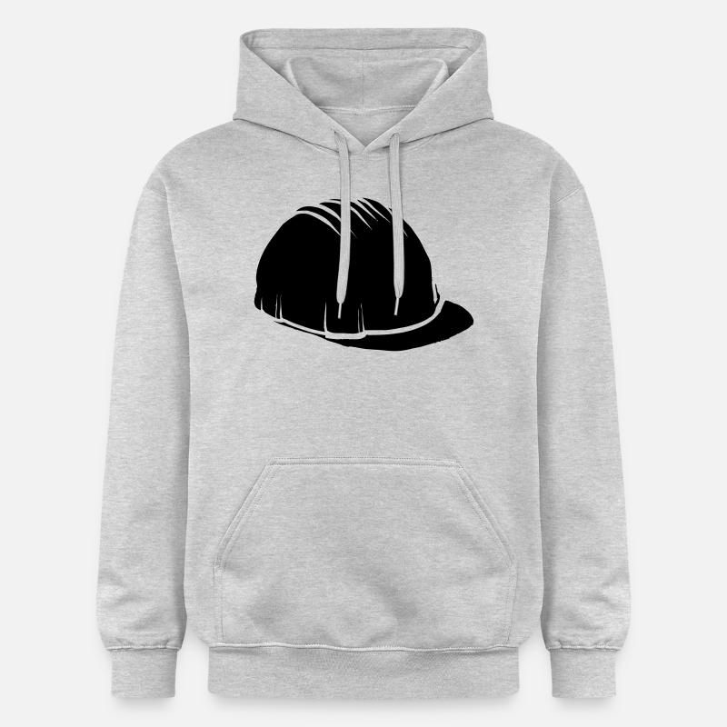Casque de protection - Sweat à capuche Softstyle® Gildan Unisexe - gris clair chiné