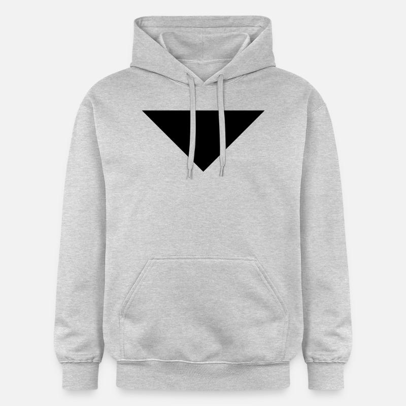 flèche sans bas - Sweat à capuche Softstyle® Gildan Unisexe - gris clair chiné