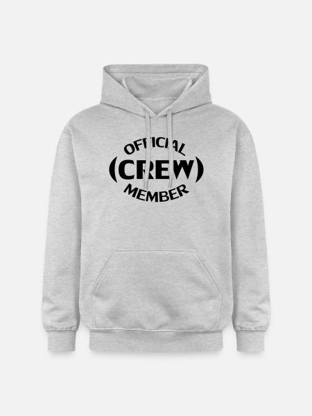Crew Member - Gildan Unisex Softstyle® Midweight Hoodie - light heather grey
