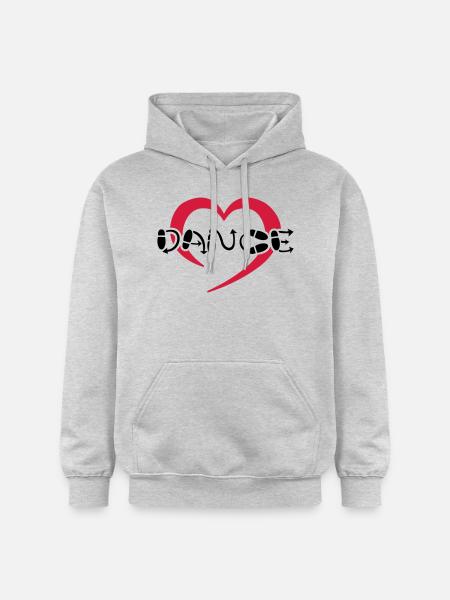 Hearty Dance - Gildan Unisex Softstyle® Midweight Hoodie - light heather grey