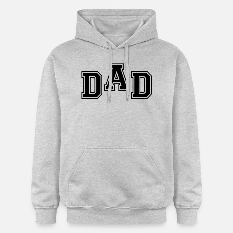 Dad - Sweat à capuche Softstyle® Gildan Unisexe - gris clair chiné