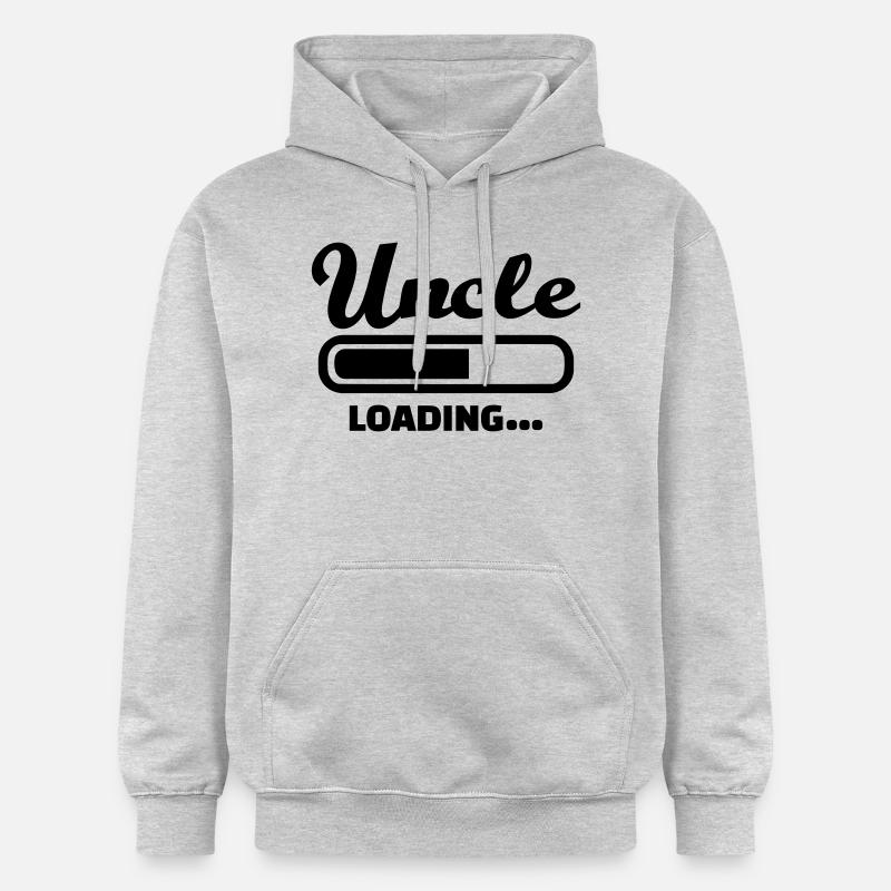 Uncle - Sweat à capuche Softstyle® Gildan Unisexe - gris clair chiné