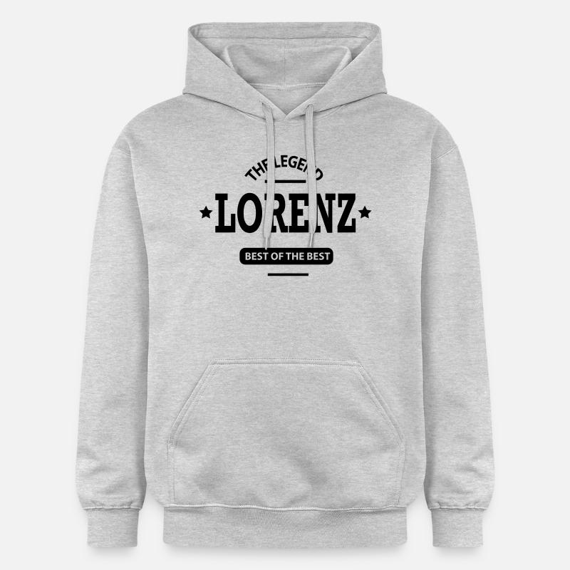 lorenz - Gildan Unisex Softstyle® Midweight Hoodie - Hellgrau meliert