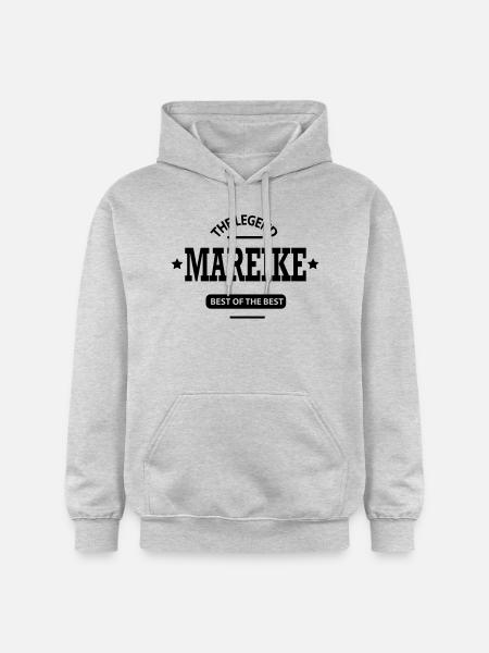 mareike - Gildan Unisex Softstyle® Midweight Hoodie - Hellgrau meliert
