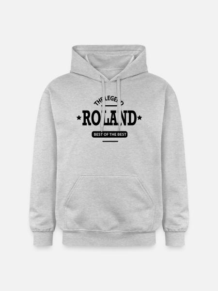 roland - Gildan Unisex Softstyle® Midweight Hoodie - Hellgrau meliert