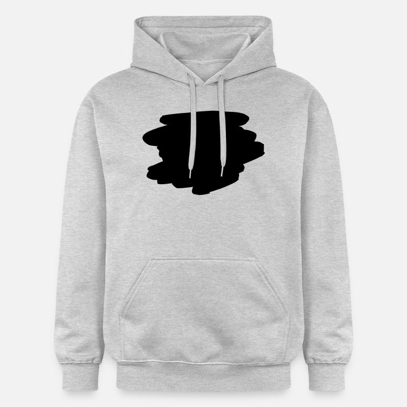 Hintergrund Pinsel Zeichnung - Sweat à capuche Softstyle® Gildan Unisexe - gris clair chiné