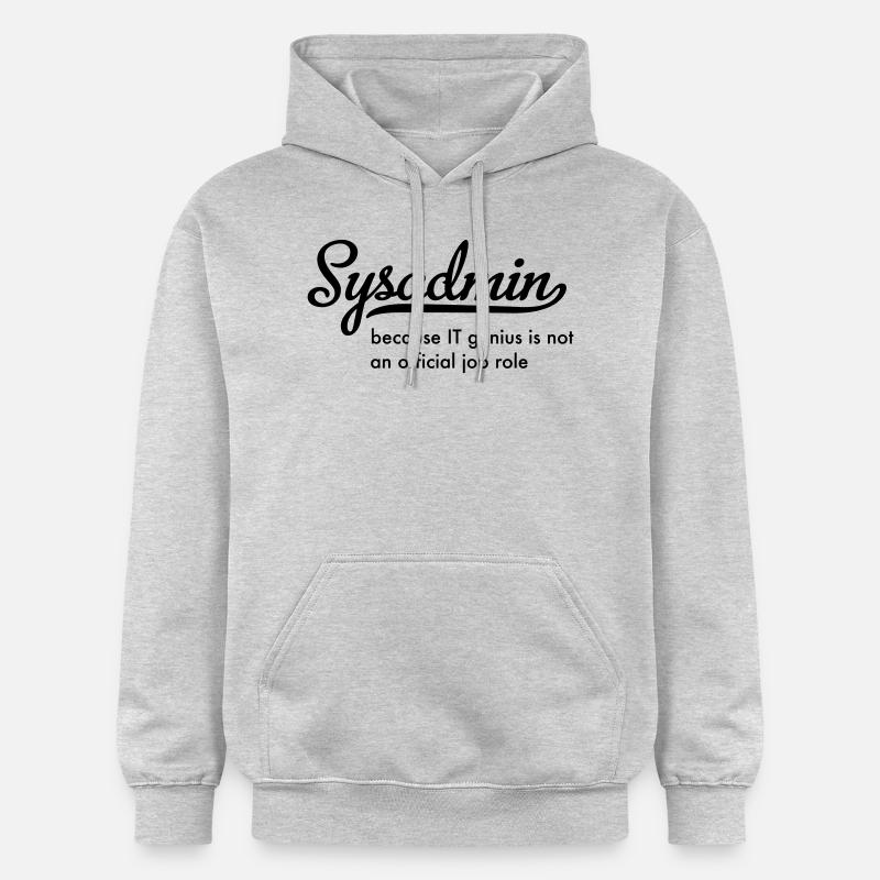 Administrateur système - Sweat à capuche Softstyle® Gildan Unisexe - gris clair chiné