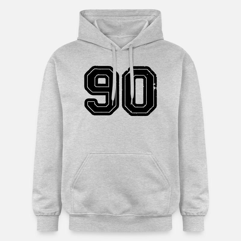 90 - Sweat à capuche Softstyle® Gildan Unisexe - gris clair chiné