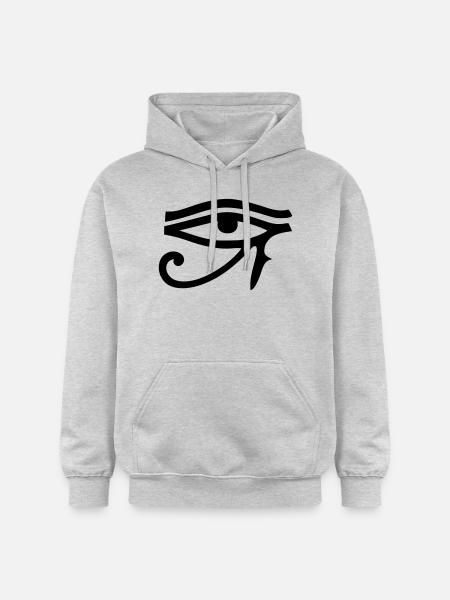 Eye of Horus - Gildan Unisex Softstyle® Midweight Hoodie - light heather grey