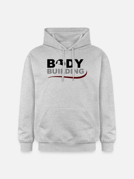 Bodybuilding - Gildan Unisex Softstyle® Midweight Hoodie - Hellgrau meliert