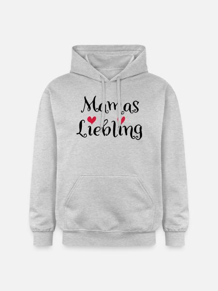 Mamas Liebling - Gildan Unisex Softstyle® Midweight Hoodie - Hellgrau meliert