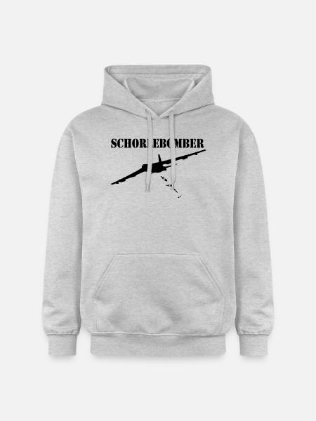 Schorlebomber - Gildan Unisex Softstyle® Midweight Hoodie - Hellgrau meliert