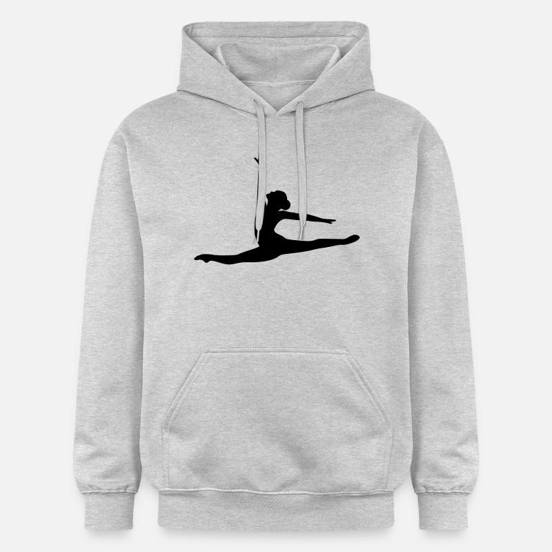 Ballet Ballerine - Sweat à capuche Softstyle® Gildan Unisexe - gris clair chiné