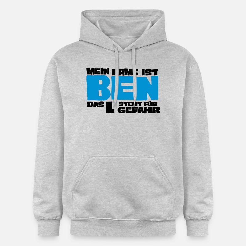 ben - Sweat à capuche Softstyle® Gildan Unisexe - gris clair chiné
