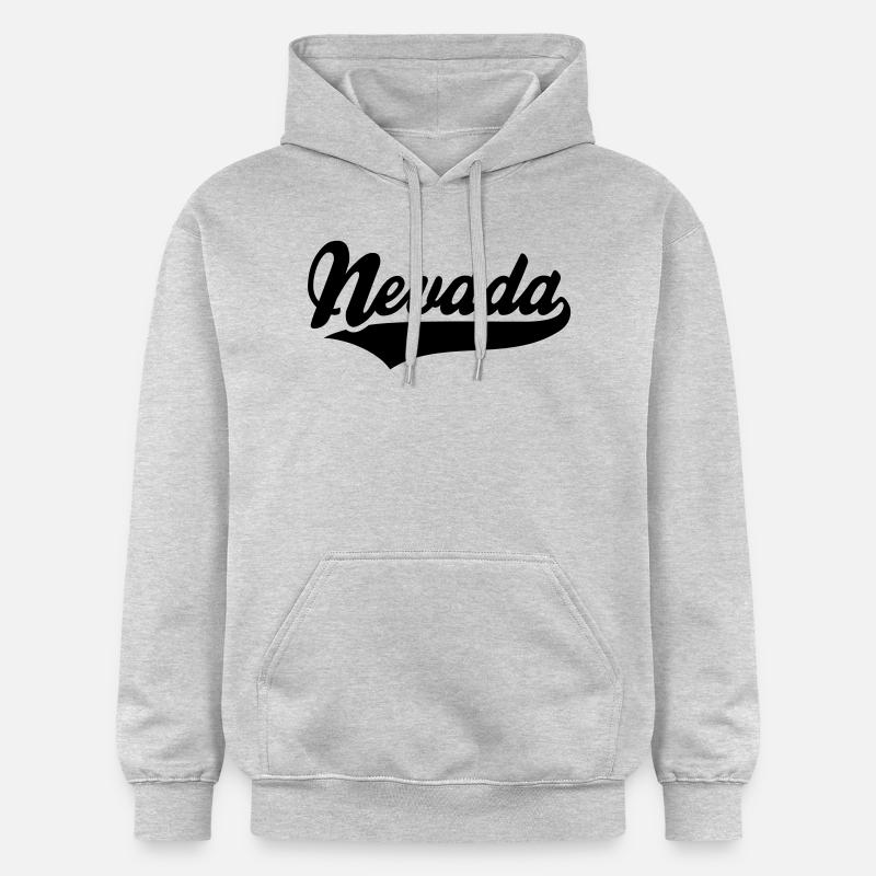 Nevada - Sweat à capuche Softstyle® Gildan Unisexe - gris clair chiné