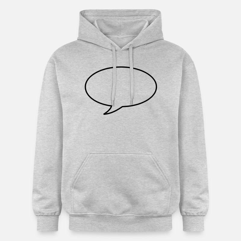 bubble - Sweat à capuche Softstyle® Gildan Unisexe - gris clair chiné